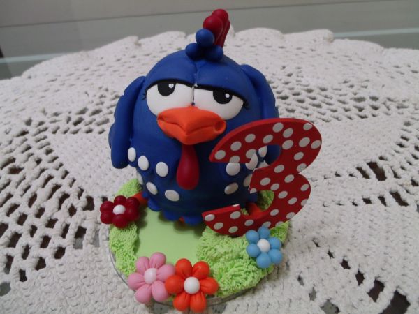 Top Cake Galinha Pintadinha