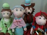 Enfeite de mesa turma da Chapeuzinho Vermelho